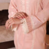 Pink embroidered lawn dress for women in smart casual style, comfortable and elegant outfit for everyday wear